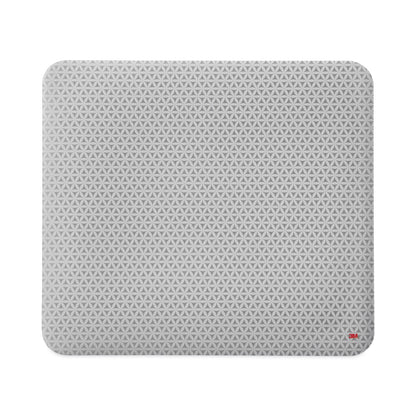 3M Precise Mouse Pad with Nonskid Back, 9 x 8, Bitmap Design