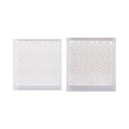 Scotch Outdoor Fasteners, 0.88" x 0.88", Clear, 6/Pack