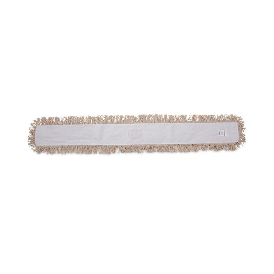 Boardwalk Industrial Dust Mop Head, Hygrade Cotton, 60w x 5d, White