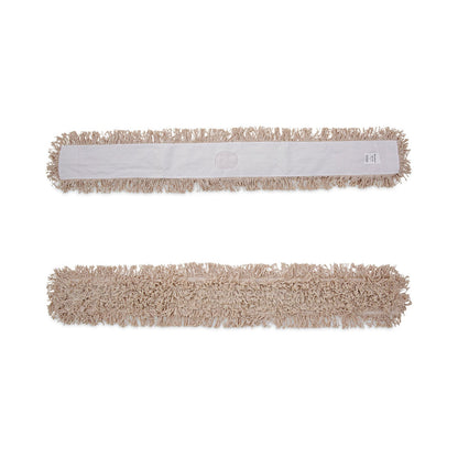 Boardwalk Industrial Dust Mop Head, Hygrade Cotton, 60w x 5d, White