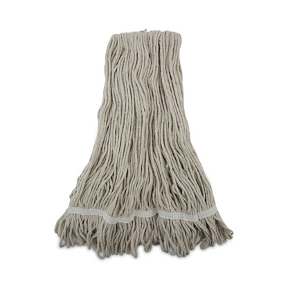 Boardwalk Pro Loop Web/Tailband Wet Mop Head, Cotton, 12/Carton