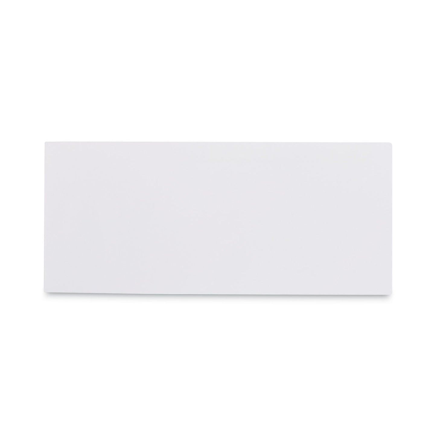 Universal Peel Seal Strip Business Envelope, #10, Square Flap, Self-Adhesive Closure, 4.13 x 9.5, White, 100/Box