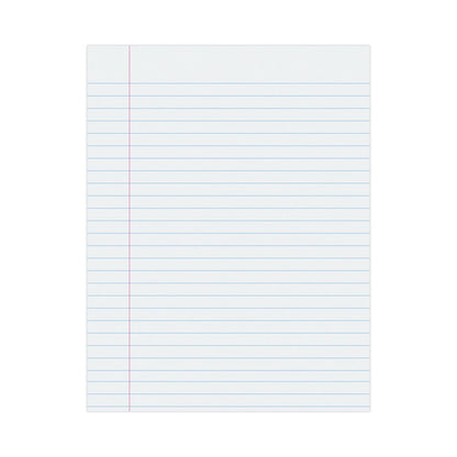 Pacon Composition Paper, 8.5 x 11, Wide/Legal Rule, 500/Pack