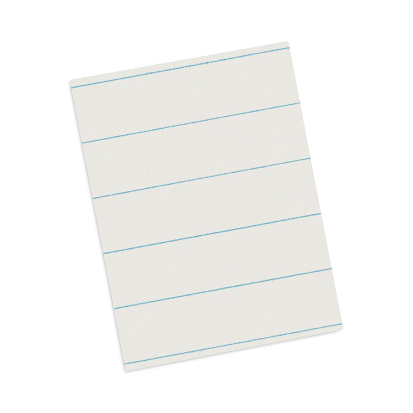 Pacon Ruled Newsprint Paper, 3/8" Short Rule, 8.5 x 11, 500/Pack
