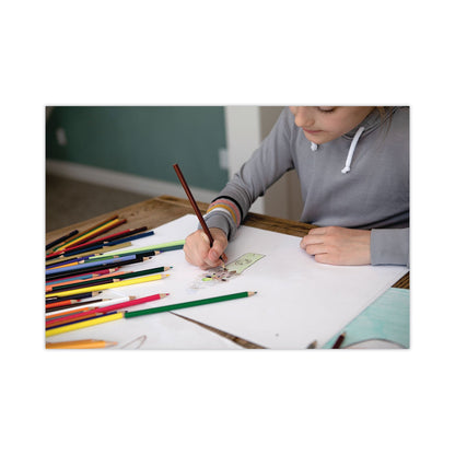 Pacon White Drawing Paper, 47 lb Text Weight, 12 x 18, Pure White, 500/Ream