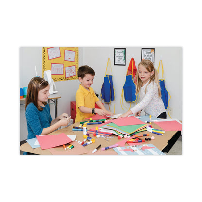 Prang SunWorks Construction Paper, 50 lb Text Weight, 9 x 12, Assorted, 50/Pack