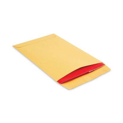 Universal Catalog Envelope, 28 lb Bond Weight Kraft, #1 3/4, Square Flap, Gummed Closure, 6.5 x 9.5, Brown Kraft, 500/Box