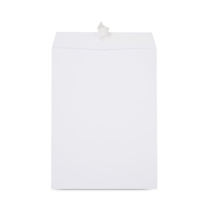 Universal EasyClose Catalog Envelope, #10 1/2, Square Flap, Self-Adhesive Closure, 9 x 12, White, 250/Box