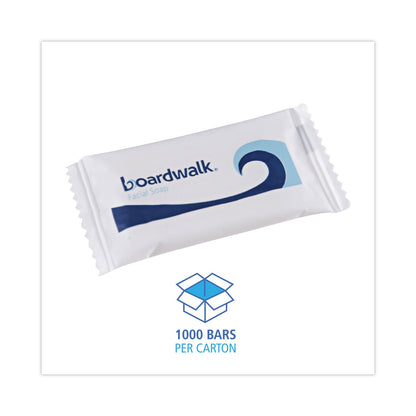 Boardwalk Face and Body Soap, Flow Wrapped, Floral Fragrance, # 1/2 Bar, 1000/Carton