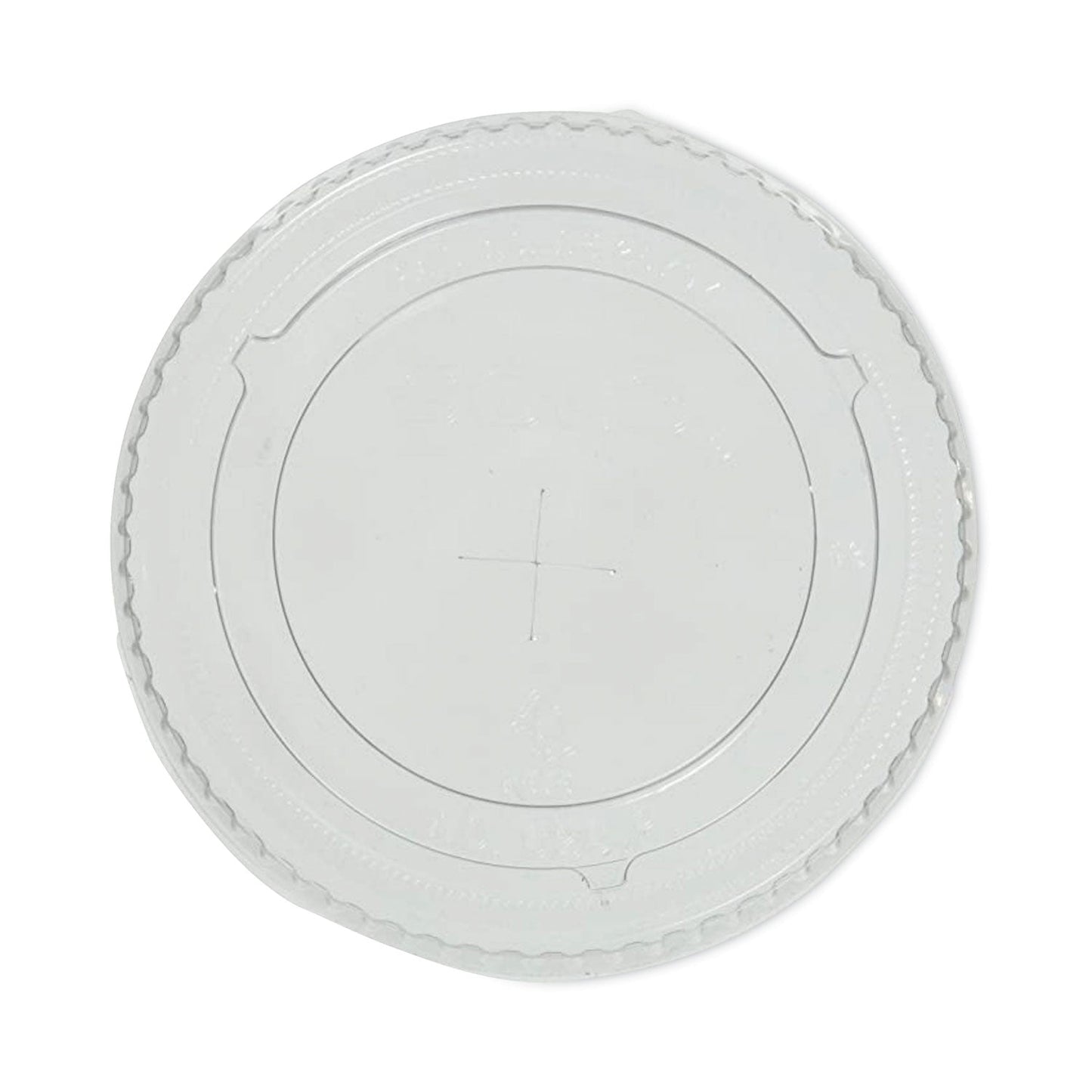SupplyCaddy Plastic Cold Cup Lids, Fits 12 oz to 20 oz Cups, Clear, 1,000/Carton