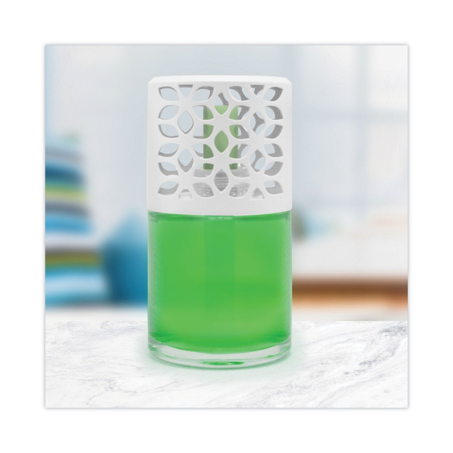 BRIGHT Air Max Scented Oil Air Freshener, Meadow Breeze, 4 oz, 6/Carton