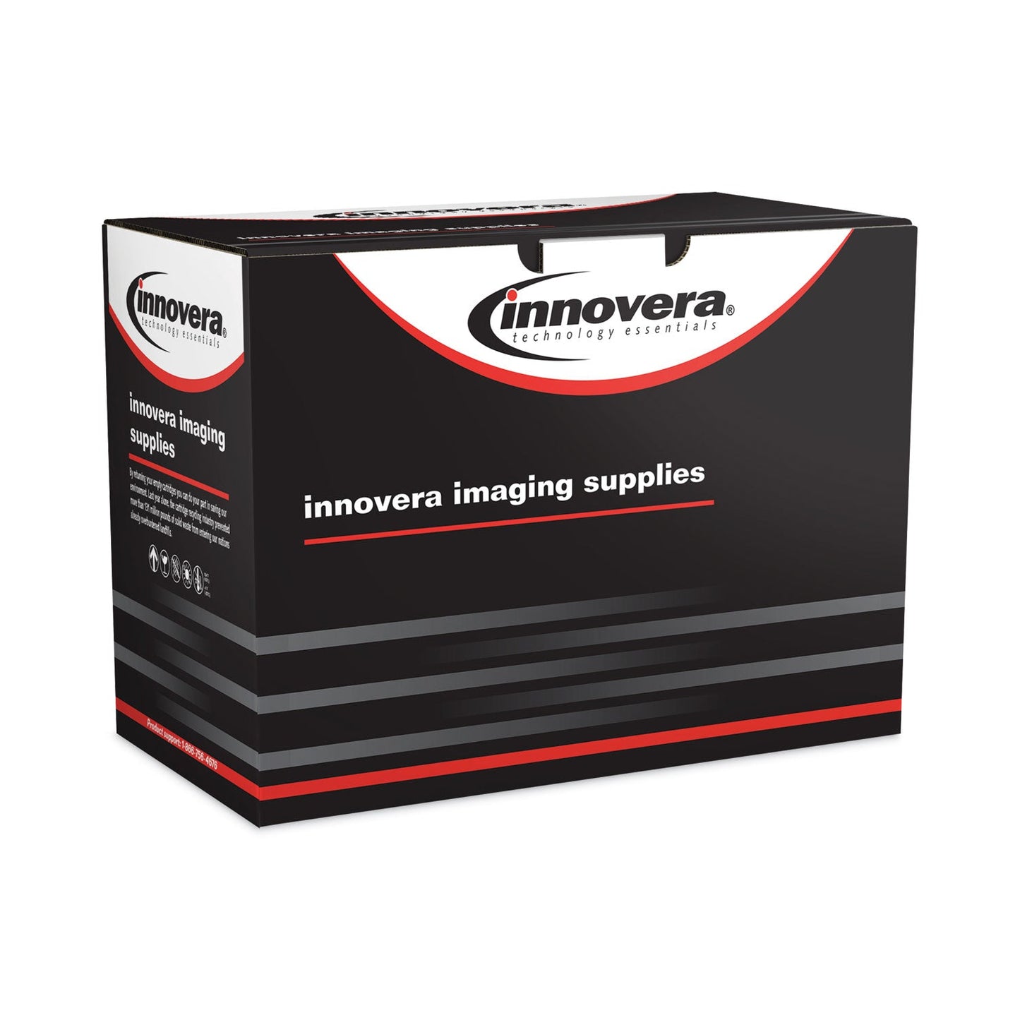 Innovera Remanufactured Black High-Yield Toner, Replacement for 58X (CF258X), 10,000 Page-Yield