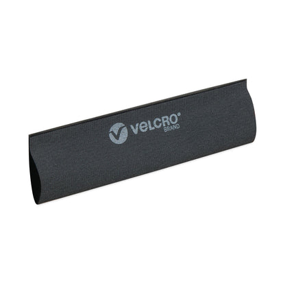 VELCRO Mountable Cable Sleeves, 4.75" X 8", Black, 2/Pack