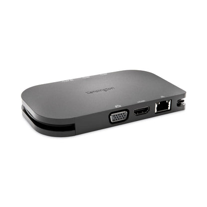 Kensington SD1610P USB-C Mini Mobile 4K Dock, Black