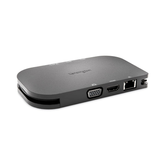 Kensington SD1610P USB-C Mini Mobile 4K Dock, Black
