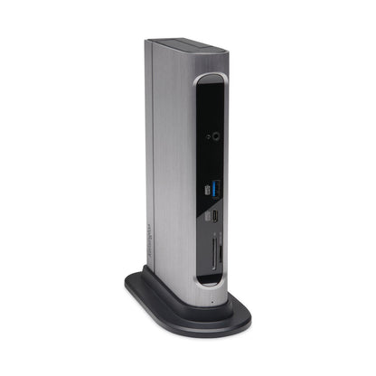 Kensington SD5600T Thunderbolt 3 and USB-C Dual 4K Hybrid Docking Station, Black/Silver