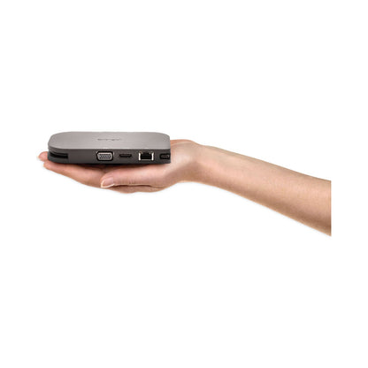 Kensington SD1610P USB-C Mini Mobile 4K Dock, Black
