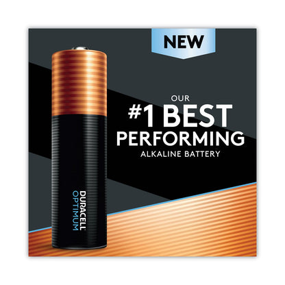 Duracell Optimum Alkaline AA Batteries, 12/Pack
