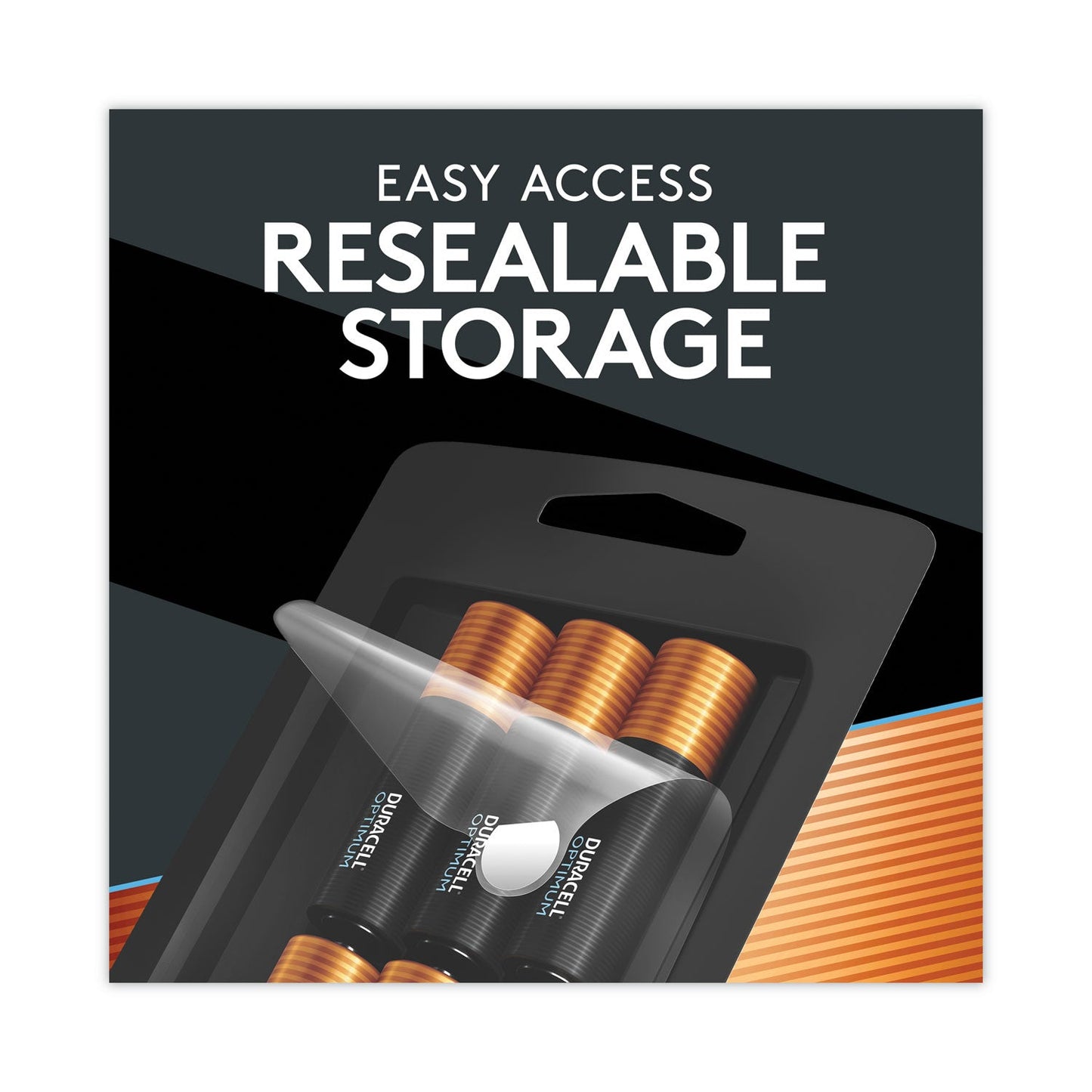 Duracell Optimum Alkaline AA Batteries, 12/Pack
