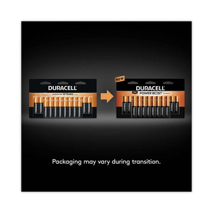 Duracell Power Boost CopperTop Alkaline AA Batteries, 144/Carton