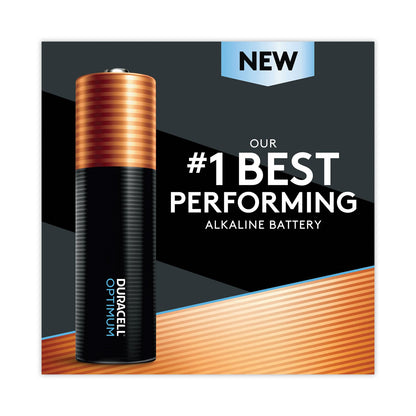 Duracell Optimum Alkaline AA Batteries, 4/Pack