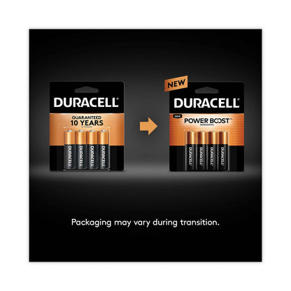 Duracell Power Boost CopperTop Alkaline AA Batteries, 4/Pack