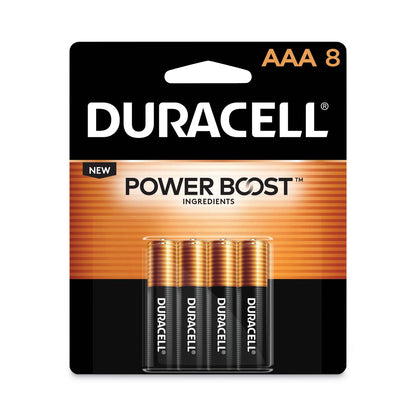 Duracell Power Boost CopperTop Alkaline AAA Batteries, 8/Pack, 40 Packs/Carton