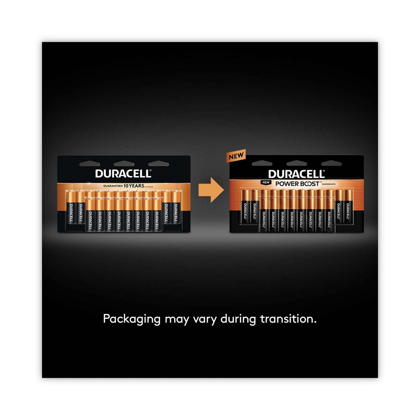 Duracell Power Boost CopperTop Alkaline AAA Batteries, 24/Box