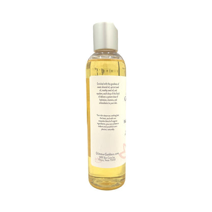 Organic Facial Massage Oil for Organic Skincare Enthusiasts   Vegan Body Lubricant Unscented Liquid Nourishing Body Lubricant
