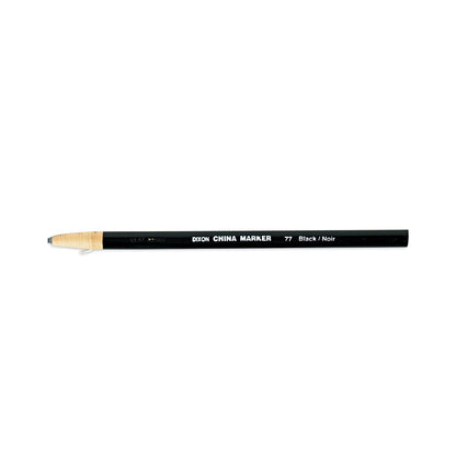 Dixon China Marker, Black, Dozen
