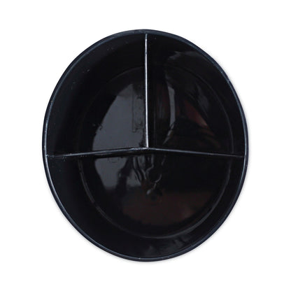 Universal Recycled Big Pencil Cup, Plastic, 4.38" Diameter x 5.63"h, Black