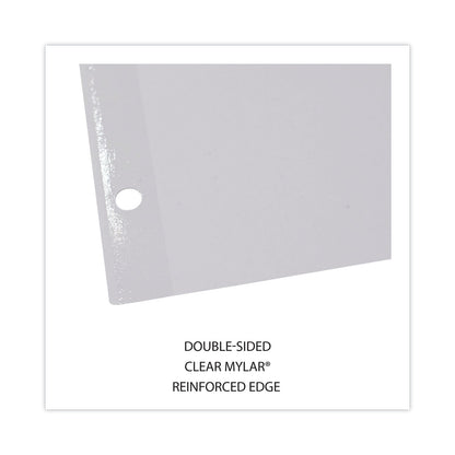 Universal Self-Tab Index Dividers, 8-Tab, 11 x 8.5, White, 24 Sets