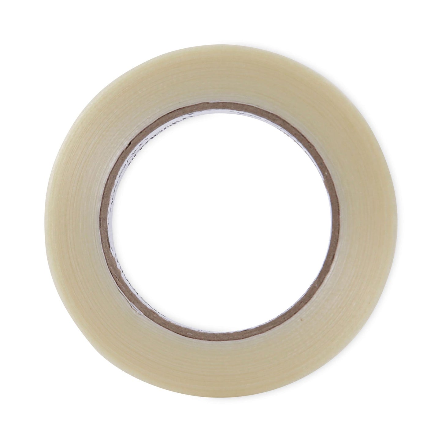 Universal 120# Utility Grade Filament Tape, 3" Core, 24 mm x 54.8 m, Clear