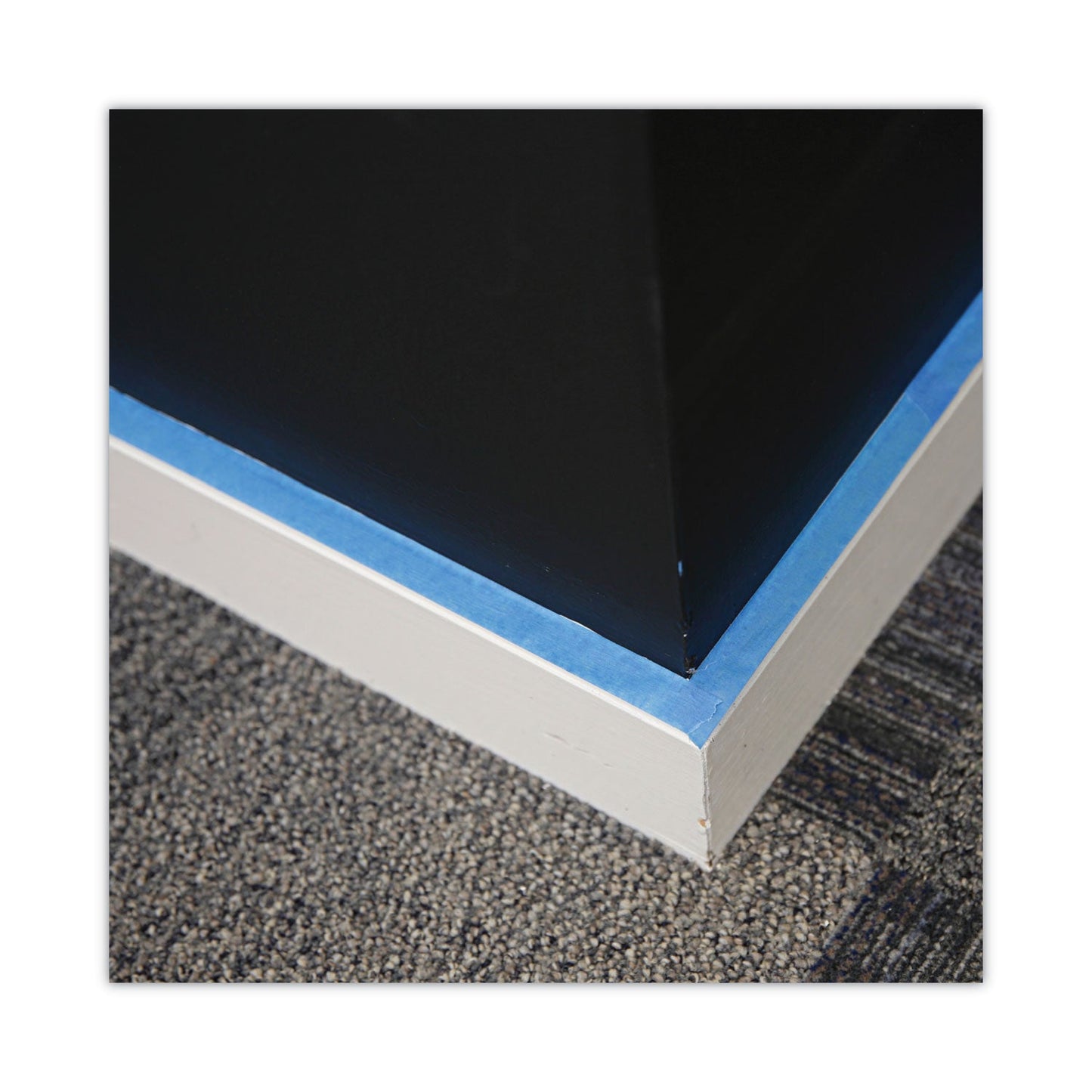Universal Premium Blue Masking Tape with UV Resistance, 3" Core, 18 mm x 54.8 m, Blue, 2/Pack