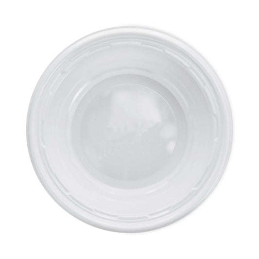 Dart Famous Service Impact Plastic Dinnerware, Bowl, 5 to 6 oz, White, 125/Pack