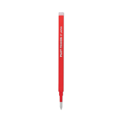 Pilot Refill for Pilot FriXion Erasable, FriXion Ball, FriXion Clicker and FriXion LX Gel Ink Pens, Fine Tip, Red Ink, 3/Pack