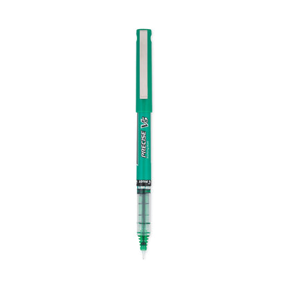 Pilot Precise V5 Roller Ball Pen, Stick, Extra-Fine 0.5 mm, Assorted Ink and Barrel Colors, 7/Pack