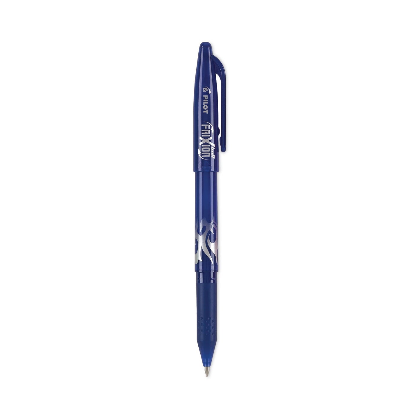 Pilot FriXion Ball Erasable Gel Pen, Stick, Fine 0.7 mm, Blue Ink, Blue Barrel