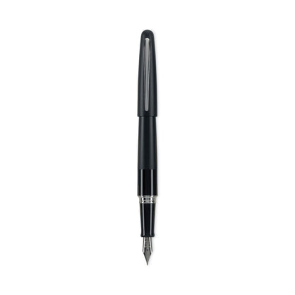 Pilot MR Metropolitan Collection Fountain Pen, Medium 1 mm, Black Ink, Black