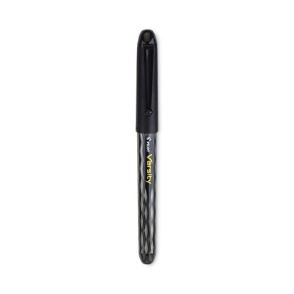 Pilot Varsity Fountain Pen, Medium 1 mm, Black Ink, Gray Pattern Wrap