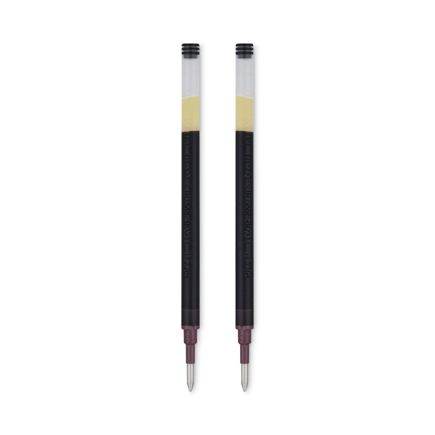 Pilot Refill for Pilot G2 Gel Ink Pens, Bold Conical Tip, Black Ink, 2/Pack
