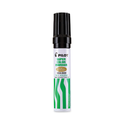 Pilot Jumbo Refillable Permanent Marker, Broad Chisel Tip, Black
