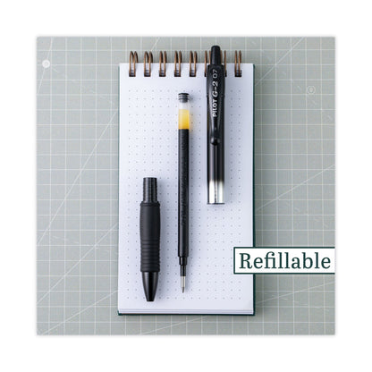 Pilot Refill for Pilot B2P, Dr Grip, G2, G6, MR Metropolitan, Precise BeGreen and Q7 Gel Pens, Fine Tip, Blue Ink, 2/Pack