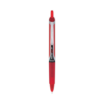 Pilot Precise V5RT Roller Ball Pen, Retractable, Extra-Fine 0.5 mm, Red Ink, Red Barrel