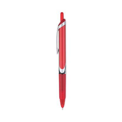 Pilot Precise V5RT Roller Ball Pen, Retractable, Extra-Fine 0.5 mm, Red Ink, Red Barrel