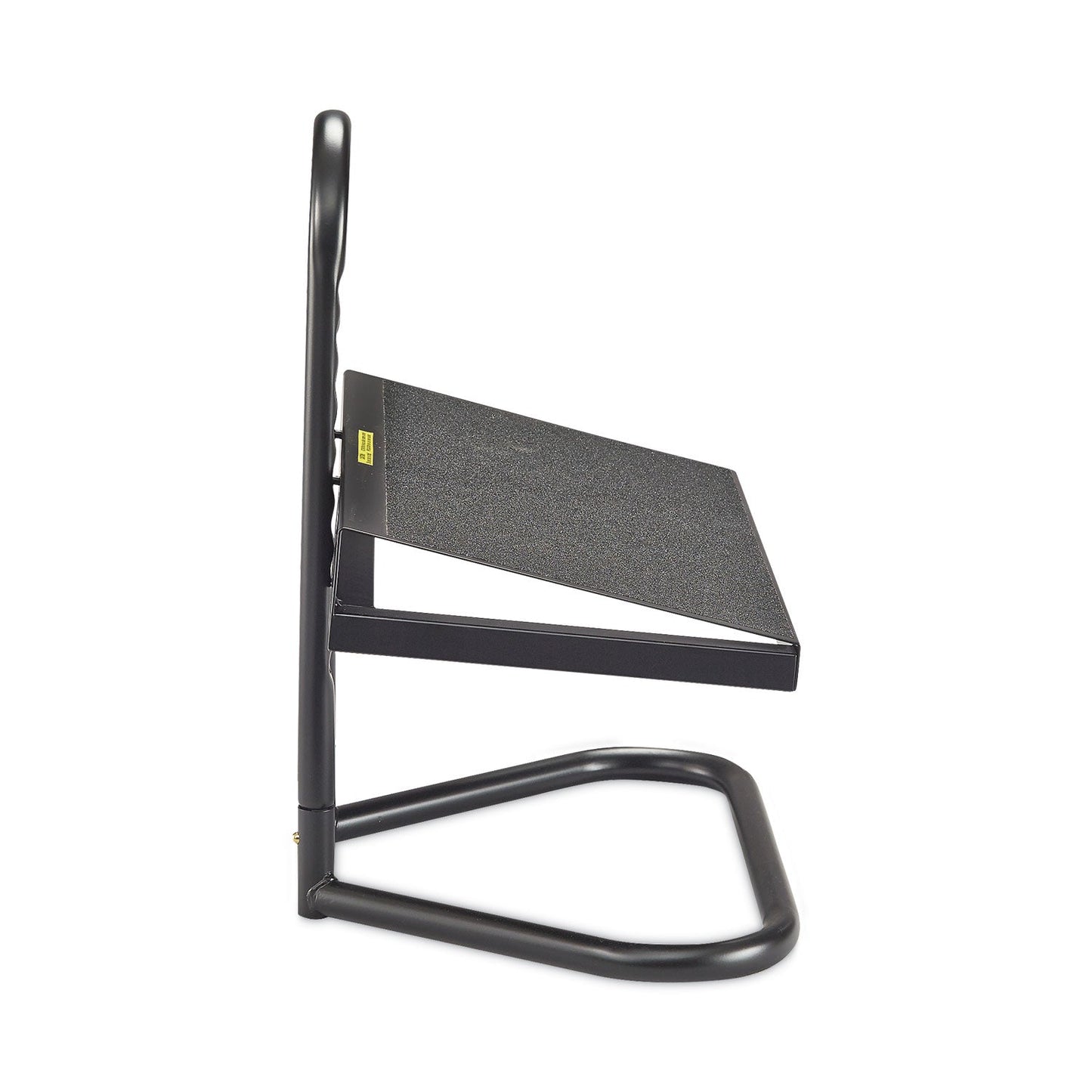 Safco Task Master Adjustable Height Footrest, 20w x 12d x 5.5 to 15h, Black