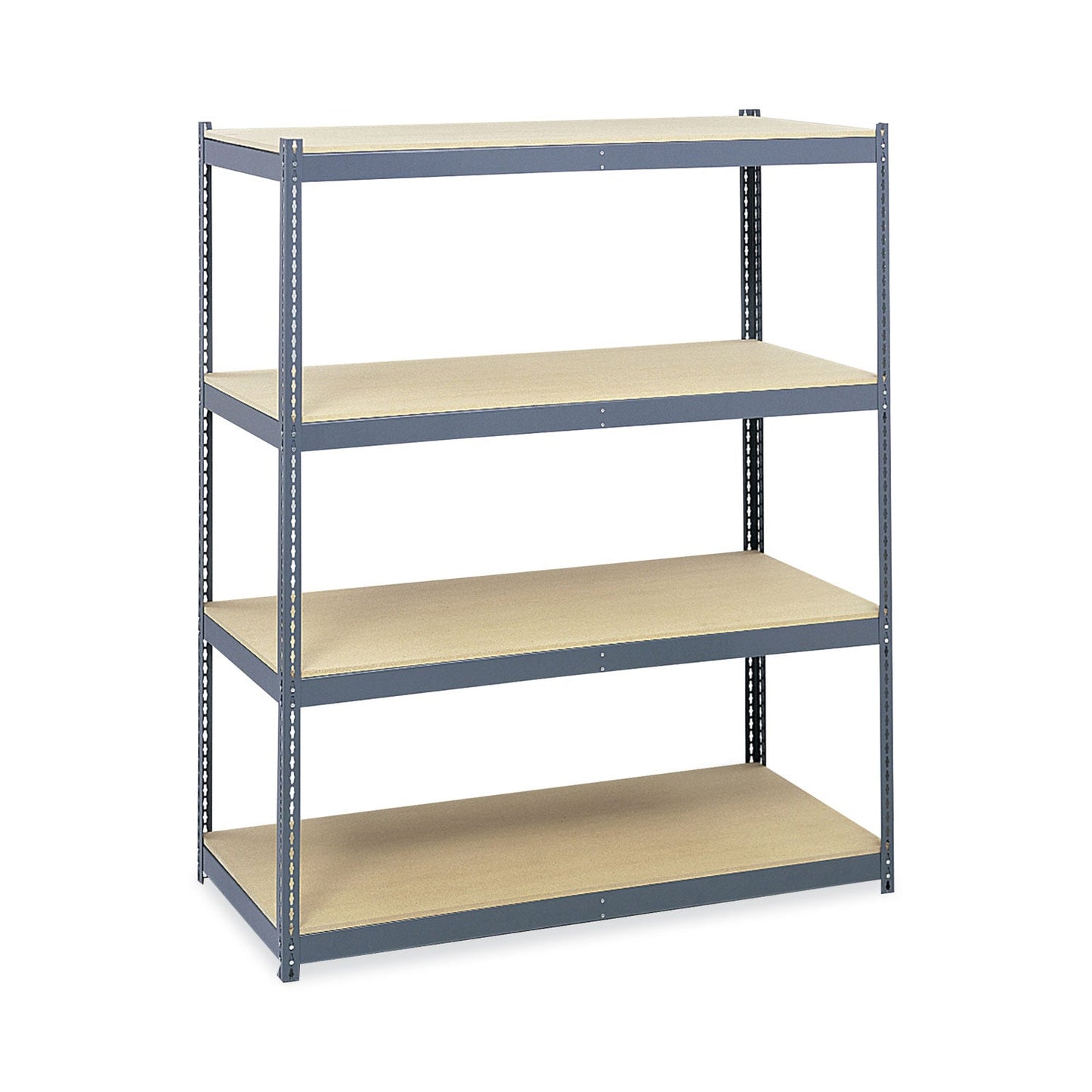 Safco Particleboard Shelves for Steel Pack Archival Shelving, 69w x 33d x 84w, Box of 4