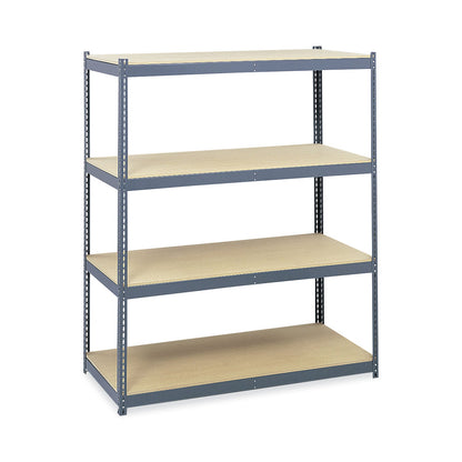 Safco Particleboard Shelves for Steel Pack Archival Shelving, 69w x 33d x 84w, Box of 4