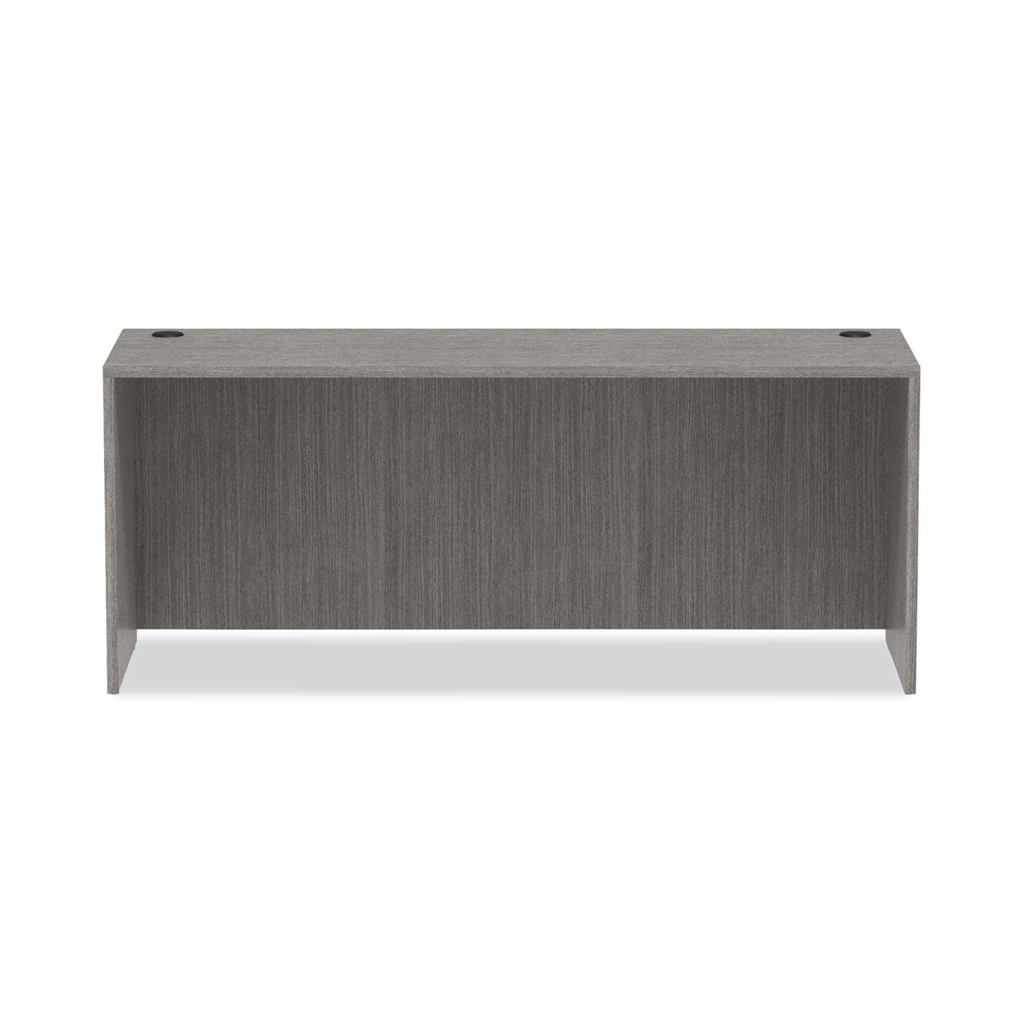 Alera Valencia Series Credenza Shell, 70.88w x 23.63d x 29.5h, Gray