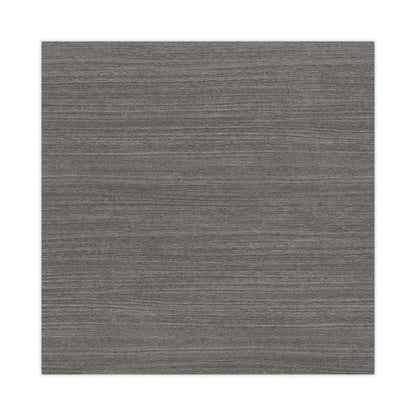 Alera Valencia Series Reversible Return/Bridge Shell, 47.25w x 23.63d x 29.5h, Gray